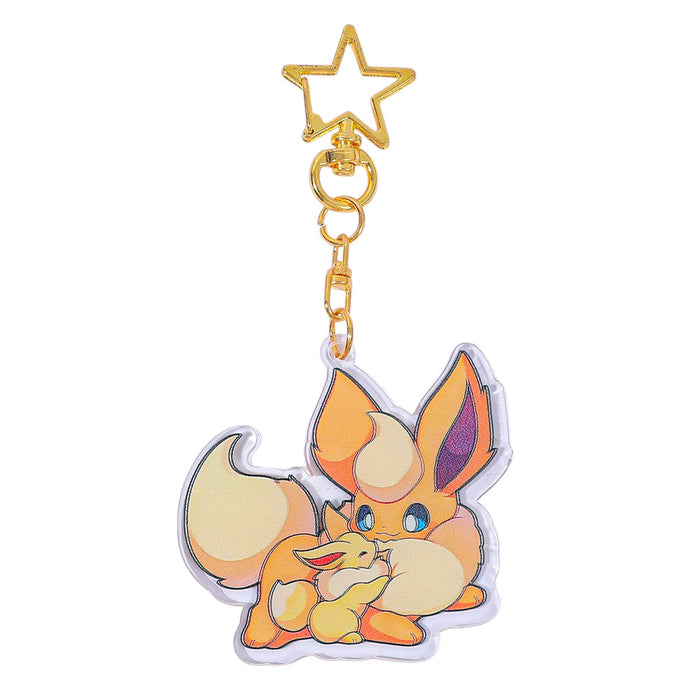 Wholesale Double-Sided Acrylic Peripheral Cute Cartoon Keychain Pendant