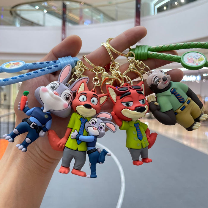 Wholesale Keychain cartoon figurine backpack pendant car keychain ornament