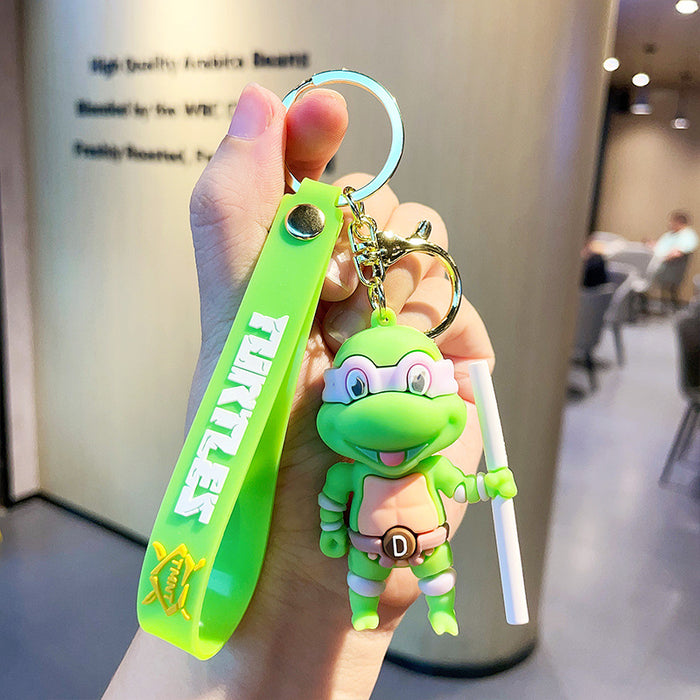 Wholesale PVC Cartoon Silicone Doll Keychain JDC-KC-MLZ001