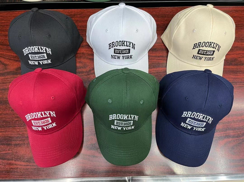 Wholesale Hard-Top Large Head Baseball Cap Wide Brim, American-Style Duckbill Cap for Men