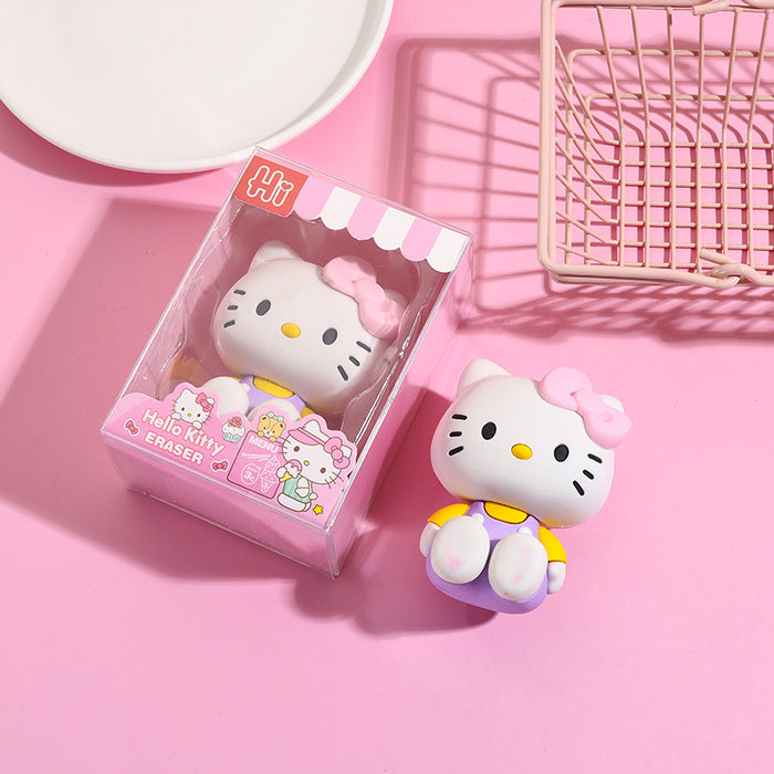 Wholesale 3D Eraser Stationery Office Diy Assembly Rubber