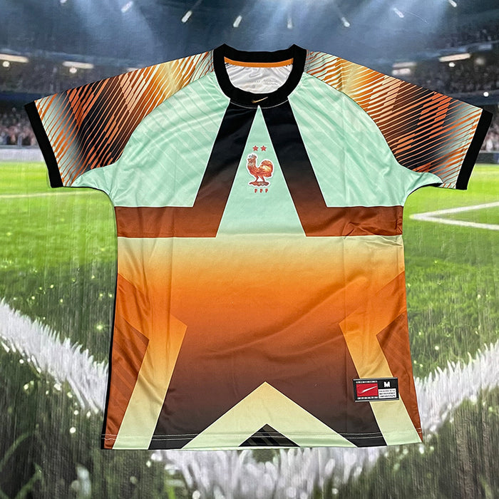 Wholesale Polyester France World Cup Soccer Jersey Chic Adult Summer Top