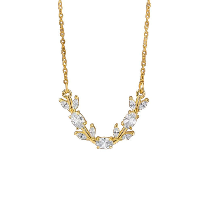 Wholesale Zircon Niche Versatile Clavicle Choker Necklace