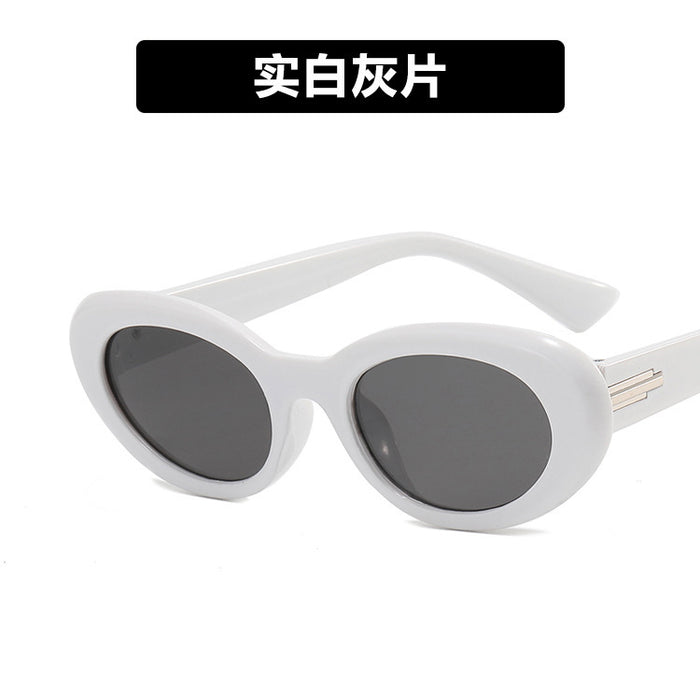 Wholesale Retro oval sunglasses, high-end sunglasses, sun protection and UV protection