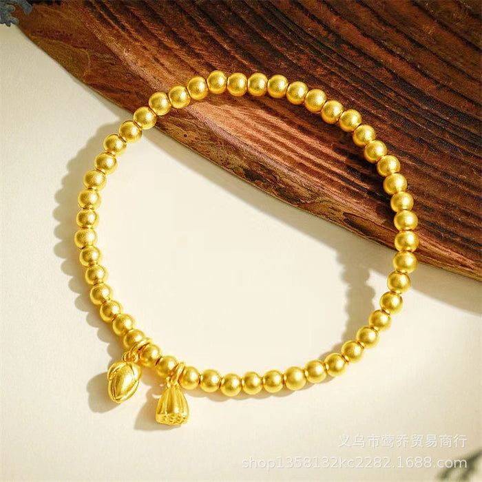 Wholesale Bracelet Vietnam Sand Gold Bracelet Women's Sand Gold Light Luxury Ethnic Bracelet