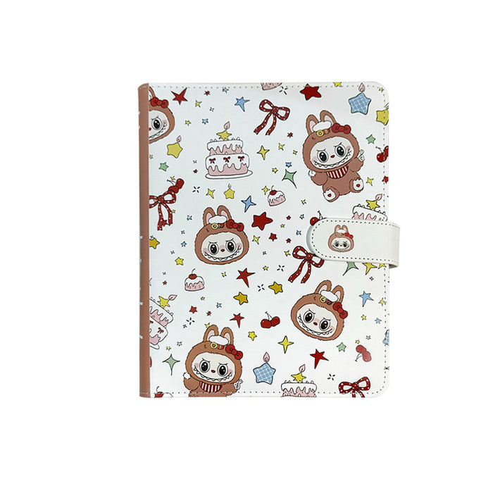 Wholesale 5pcs Loose-leaf card book cute cartoon notebook photo collection book detachable