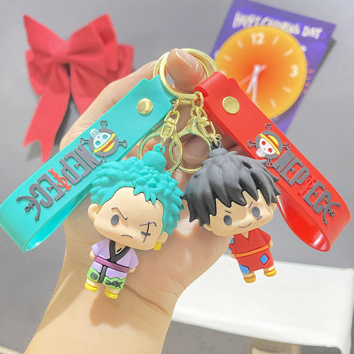 Wholesale Cute PVC Anime Character Keychains