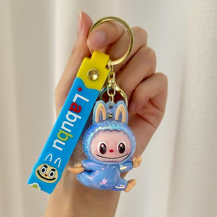 Wholesale Electroplated Keychain Cartoon Silicone Figurine