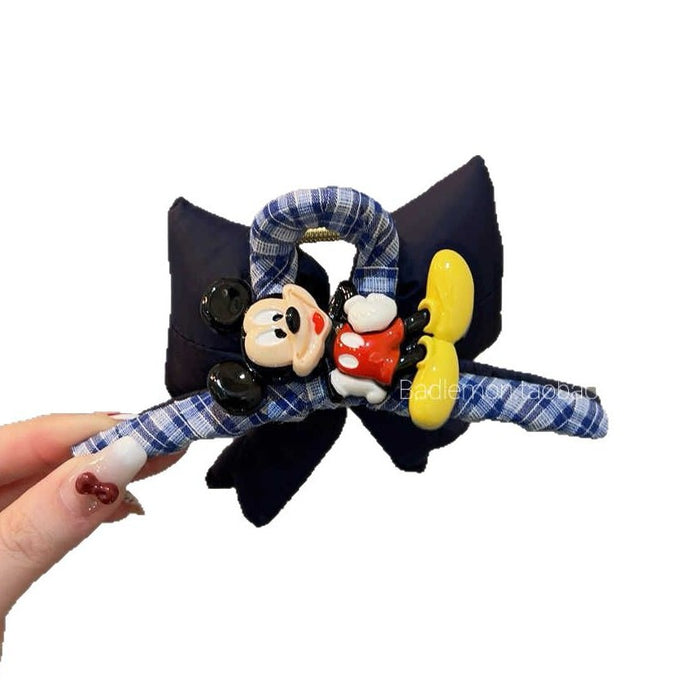 Wholesale New Bow Grip Clip Large Back of Head Disc Hair Shark Clip