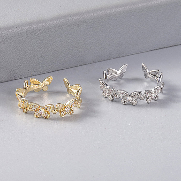 Wholesale Fashionable Diamond Zircon Ring for Women Jewelry