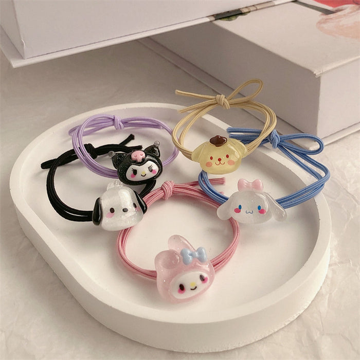 Wholesale Transparent Cartoon Resin Hair Band JDC-HS-QiY013