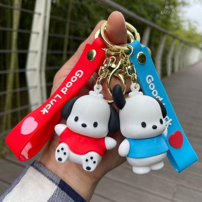 Wholesale Cute keychain couple doll pendant car keychain