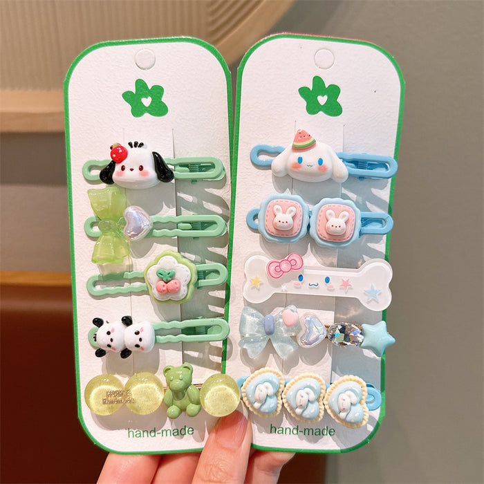 Wholesale Cute Cartoon Animal Hair Clips for Kids Gift Boutique Resale Hair Accessory for Girls