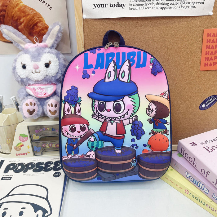 Wholesale Bag Cloth Backpack for Boys and Girls Kindergarten School Bag Baby Cartoon Hard Shell Bag