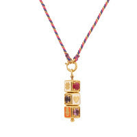 Wholesale Valentine' s Day Colorful Tarot Card Necklace