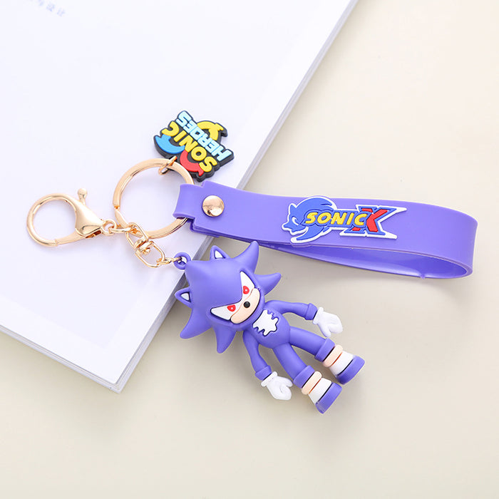 Wholesale Cute Cartoon Soft Rubber Doll Keychain JDC-KC-BoYue004