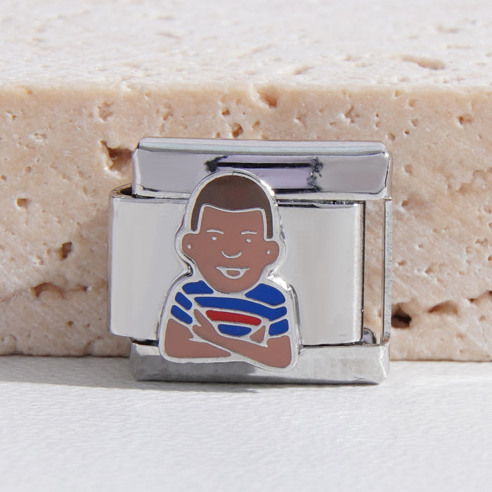 Wholesale Module Bracelet Football Club Series DIY Removable Assembly Single Module Jewelry Wholesale