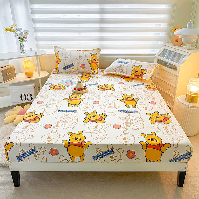 Wholesale Cartoon Bed Sheets, Dust Covers, Protective Covers, Skin Friendly and Frosted Bed Sheets  JDC-SEE-AiErMei005