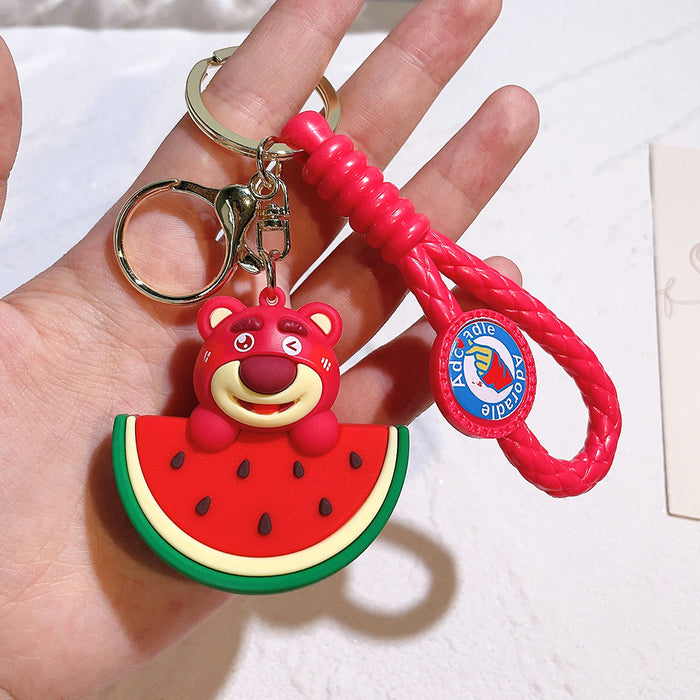 Wholesale Cartoon Silicone Doll Keychain JDC-KC-QiChao058