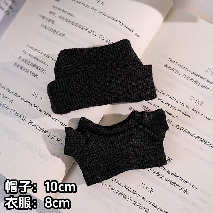 Wholesale 15cm Clothes Sitting Party Printed Clothes