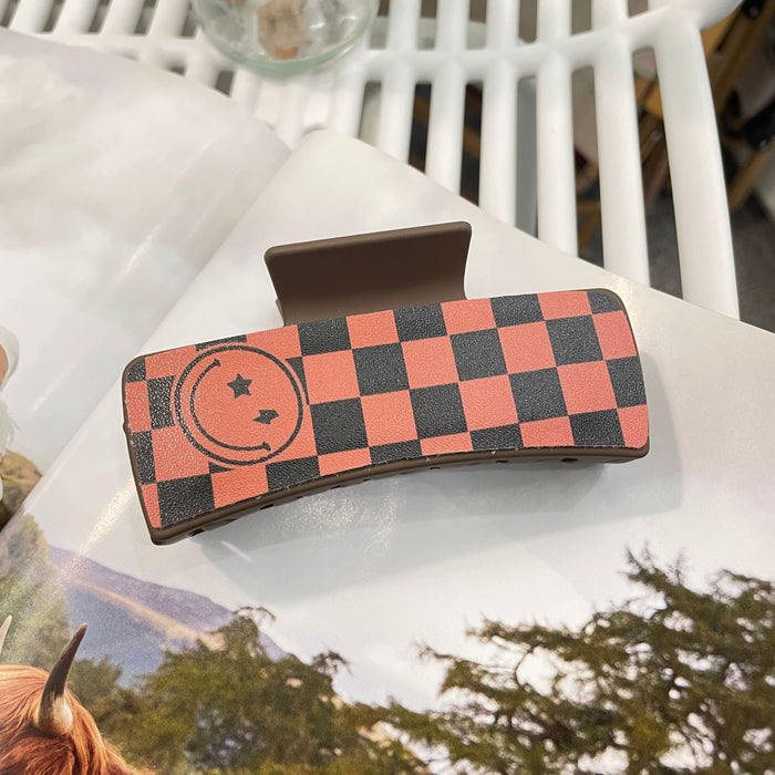 Wholesale  square hairpin patch temperament simple Hair Clips