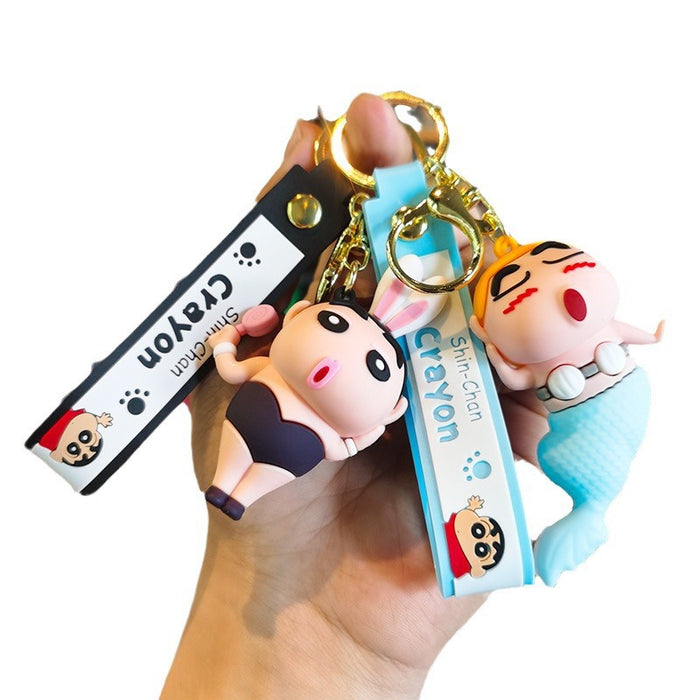 Wholesale Cartoon Doll Silicone Keychain JDC-KC-Tingm272