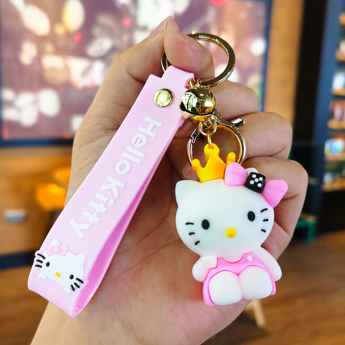 Wholesale Cartoon Doll Silicone Keychain JDC-KC-Tingm228