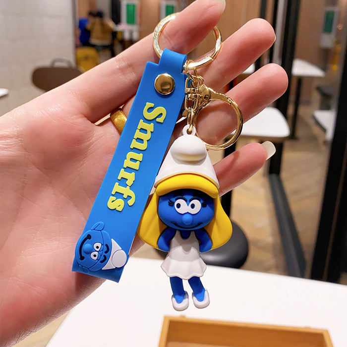 Wholesale Creative Cartoon Doll Car Keychain Soft Glue JDC-KC-NLu037