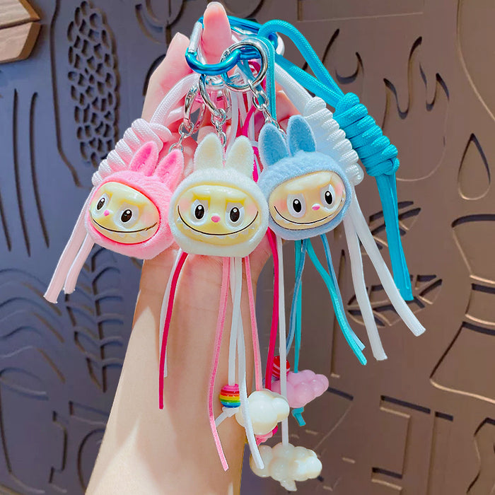 Wholesale Cartoon Vegetation Plush Keychain Pendant Car Keychain Pendant Cute Bag Small Gift