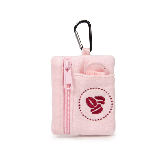 Wholesale Plush Storage Bag with Lanyard for Girls Mini Headphone Bag Coin Key Coin Purse