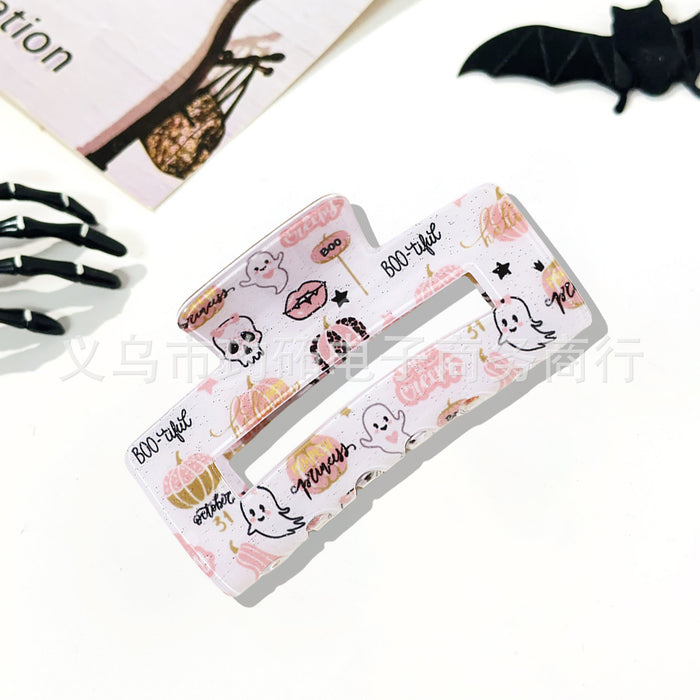 Wholesale  Grabber Skull Bat Ghost Square Hairpin Funny Shark Clip European and American Hair Accessories