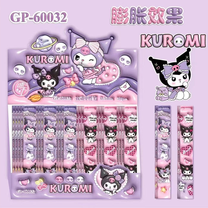 Wholesale Cartoon blind box push pen anime signature pen gravity push gel pen