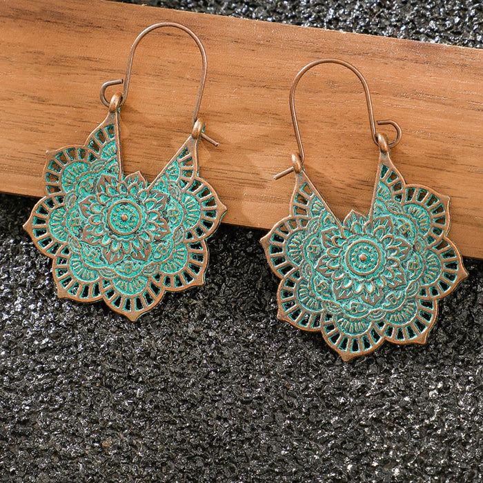 Wholesale Bohemian Artistic Vintage Tassel Earrings Zinc Alloy Jewelry Accessory MOQ≥2