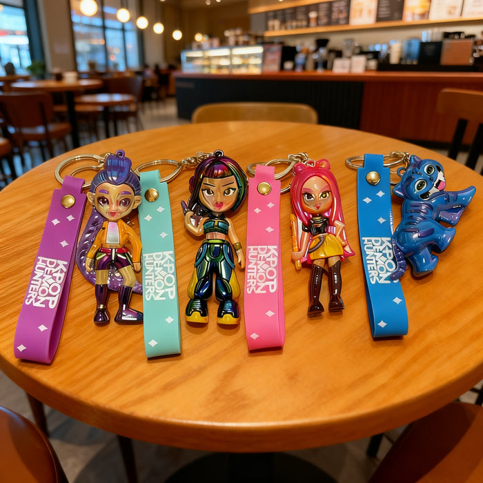 Wholesale K-POP Cute Cartoon PVC Keychain