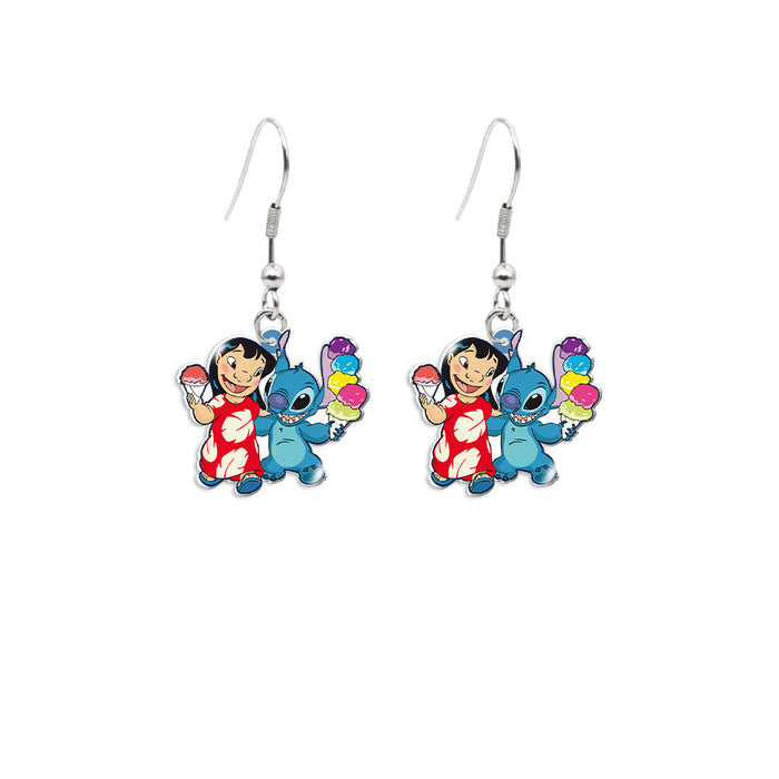 Wholesale Cartoon Acrylic Earrings JDC-ES-XiangL044