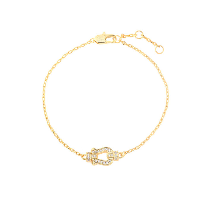 Wholesale Full diamond bracelet for women, plated with diamonds, fashionable and luxurious collarbone chain