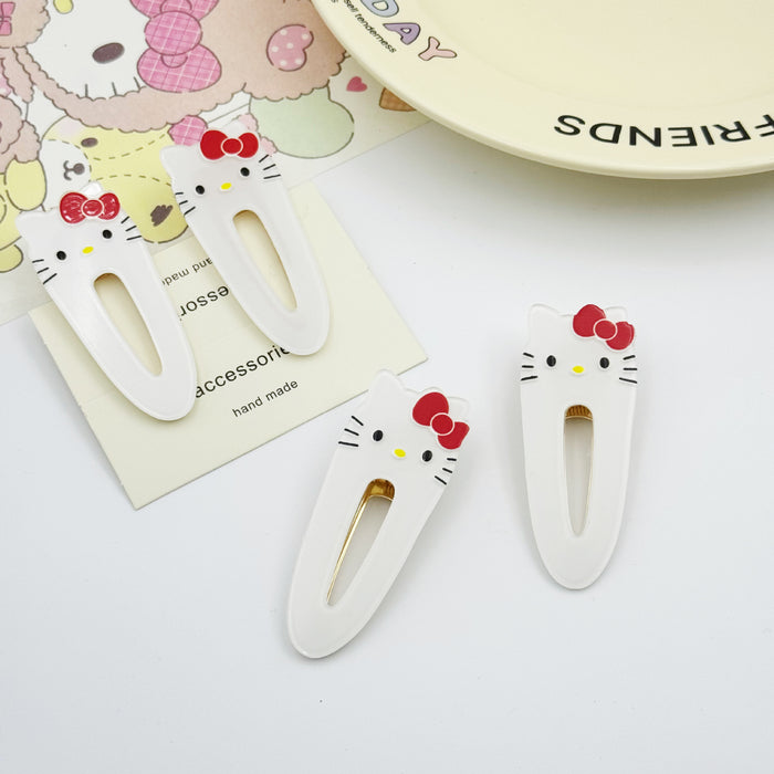 Wholesale Cartoon Acrylic Cute Hair Clips JDC-HC-Beif002