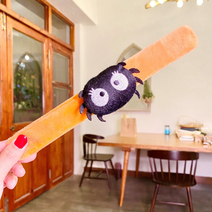 Wholesale Snap Bracelets Plush Cloth Pumpkin Ghost Design Party Favors Gift Decorative Accents