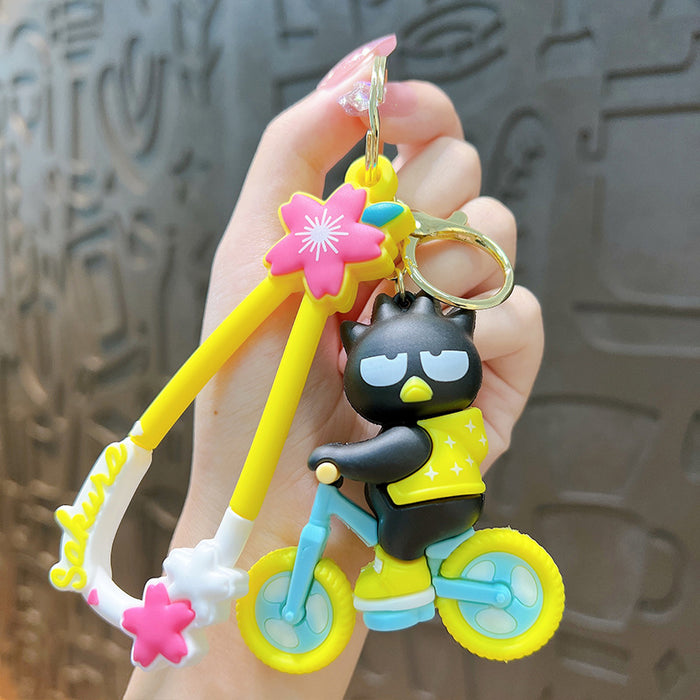 Wholesale Silicone Cartoon Doll Keychain（S） JDC-KC-YanG034