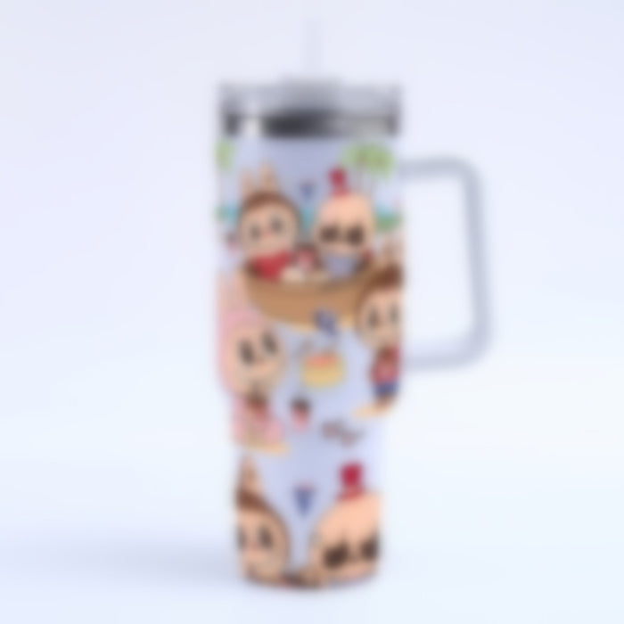 Wholesale  Cartoon Pattern 40oz Stainless Steel  Thermos ice bullies cup