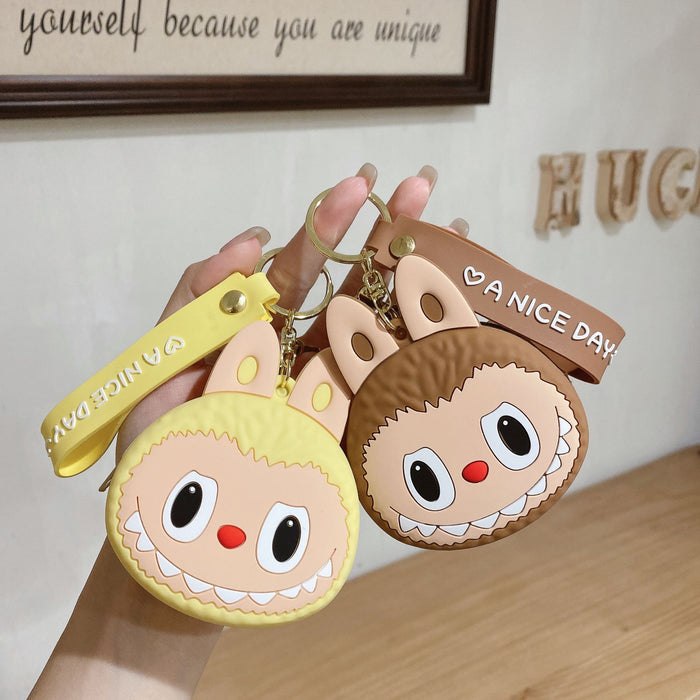 Wholesale Fashion cartoon versatile cute coin purse silicone coin purse wholesale sales cartoon silicone storage bag