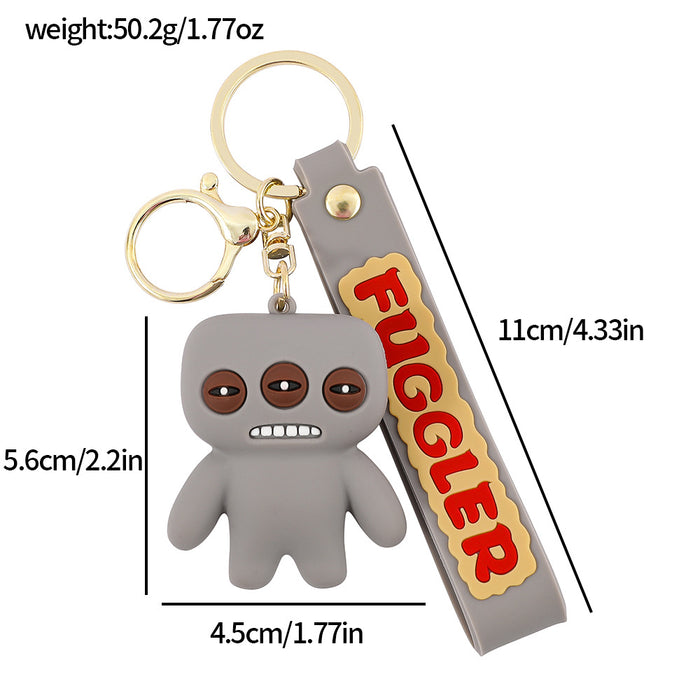 Wholesale Tooth Monster Keychain Pendant Doll