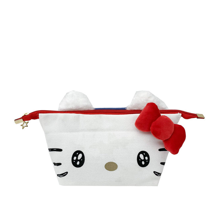 Wholesale Cartoon Pencil Case Large Capacity Children' s Cute  Portable Storage Bag Girl' s Canvas Cosmetic Bag