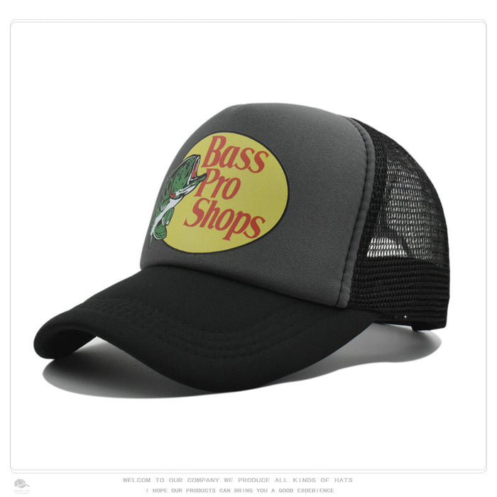 Wholesale Printed baseball cap summer net cap outdoor sunscreen sunshade driver cap