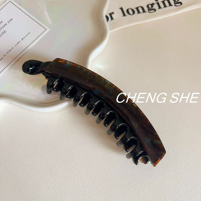 Wholesale Large Banana Clip for Multiple Hair Volumes Clip leopard Print  Twist Clip