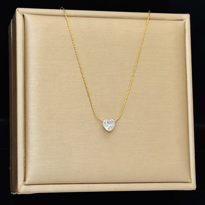 Wholesale Gold high-end pendant necklace, collarbone chain, niche light luxury accessory