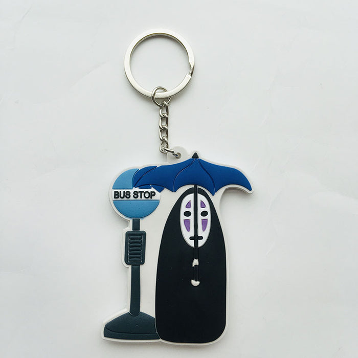 Wholesale Cartoon Anime Cute PVC Keychain JDC-KC-Hual003