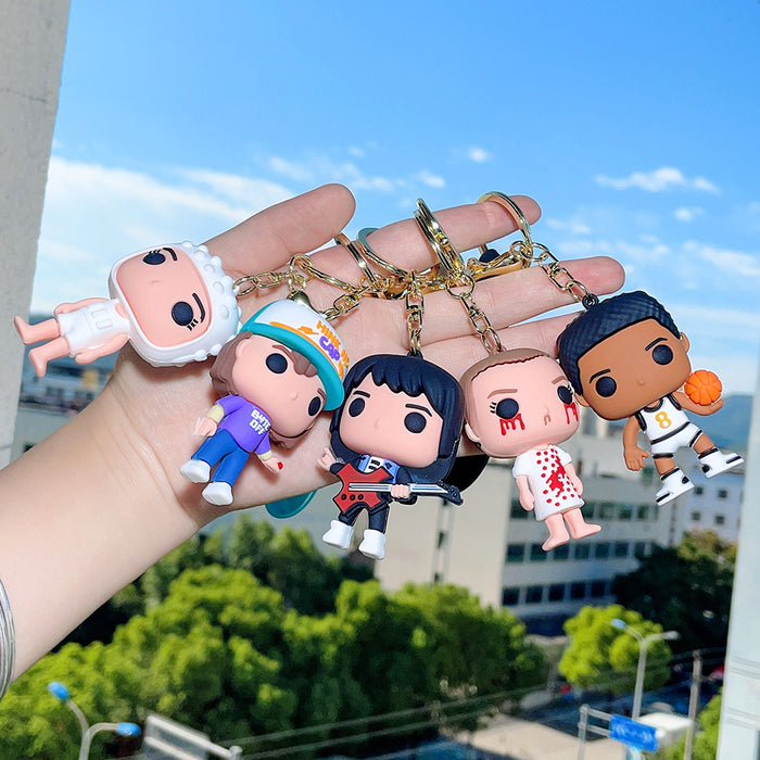 Wholesale Cannibal Flower Cartoon Keychain