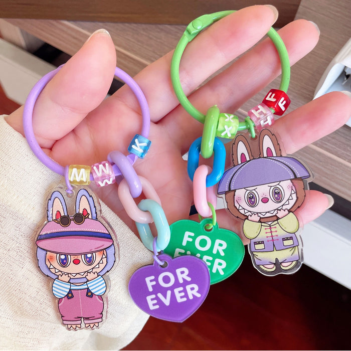 Wholesale Cute  Keychain Pendant Cartoon Backpack Accessories