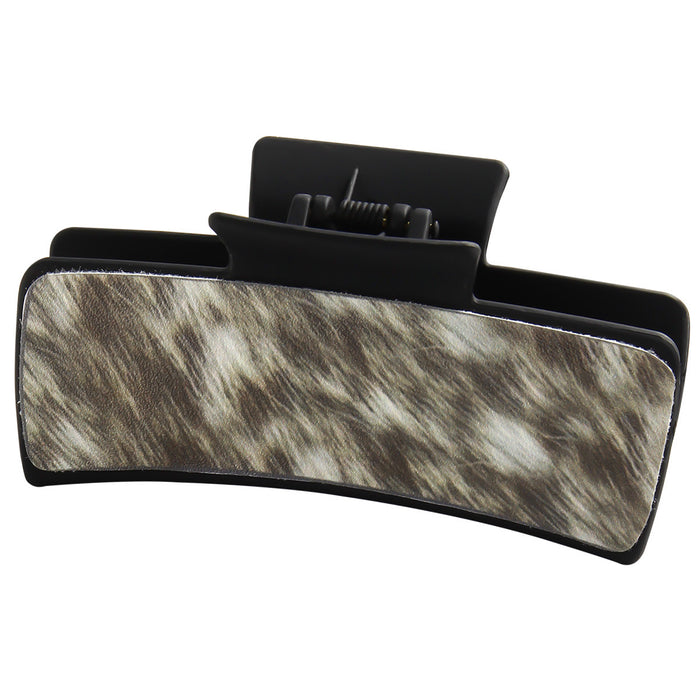 Wholesale stone pattern large square Hair Clip